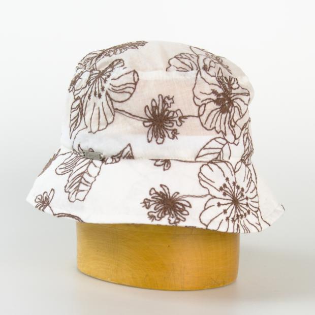 Dámsky bavlnený klobúk s rovnou hlavou