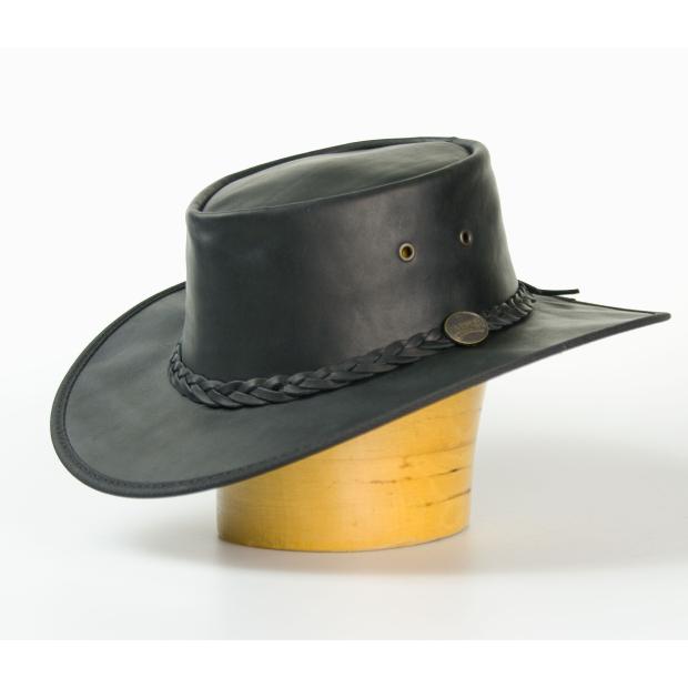 Pánsky hladký kožený stetson Barmah hats