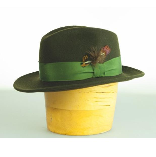 Pánsky vlnený poľovnícky klobúk