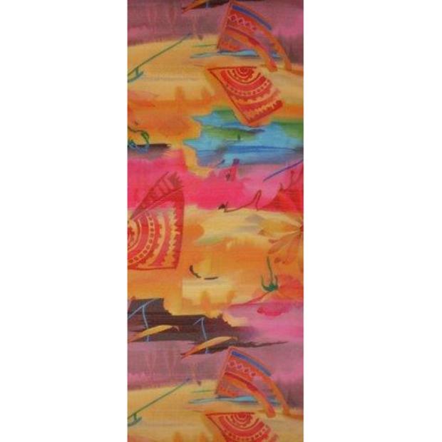 Šálka ​​vzorovaná 36x160 - farebná